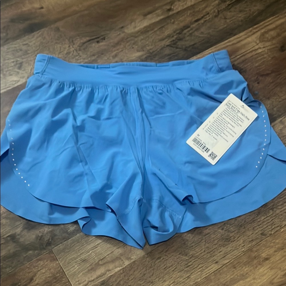 Lululemon Athletica Blue Performance Athletic Shorts